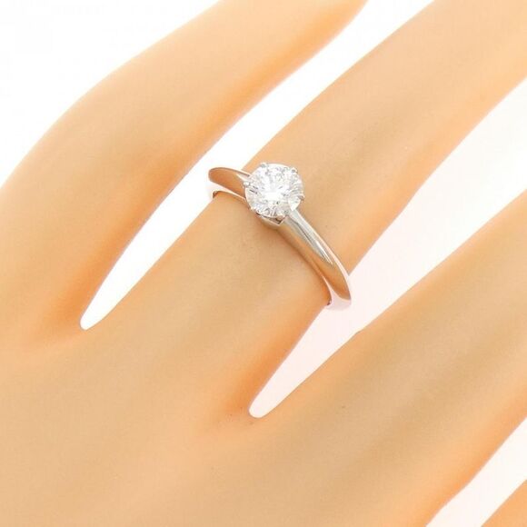 Tiffany & Co Classic Solitaire Ring 0.47ct E VS1 - Picture 6 of 6